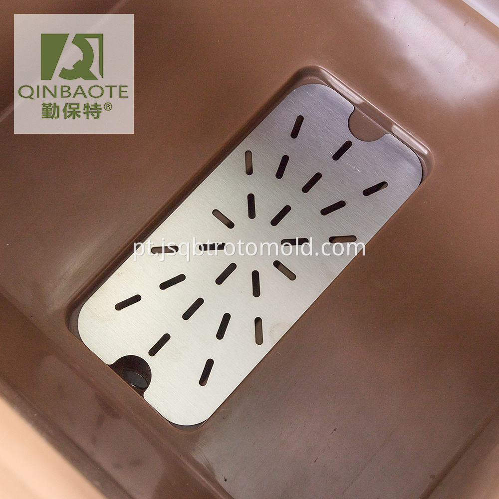 Sliding Lid Portable Ice Cart